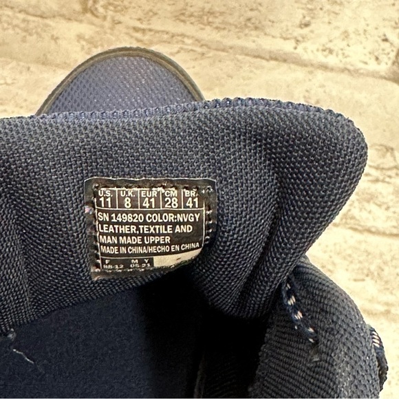 Skechers Hillcrest -‎ Vast Adventure Navy Memory Foam Trail Casual Sneakers 11 - Picture 2 of 9